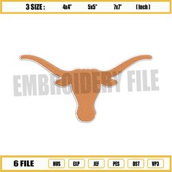 texas longhorns ncaa embroidery files