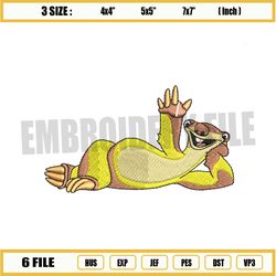 ice age sid the sloth hello embroidery png