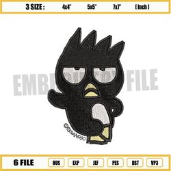 bad penguin badtz maru embroidery png