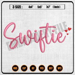 swiftie love heart valentine embroidery
