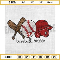 baseball season embroidery design, sport softball embroidery, baseball player embroidery