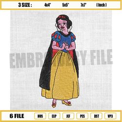 snow white embroidery design, disney princess embroidery, disney characters embroidery