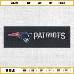 new england patriots team sport embroidery, nfl embroidery, patriots embroidery design, football embroidery