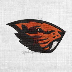 oregon state beavers ncaa football logo embroidery design