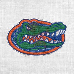 florida gators ncaa football logo embroidery design