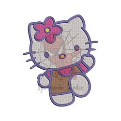 hello kitty embroidery design, kitty embroidery, embroidery file,embroidery