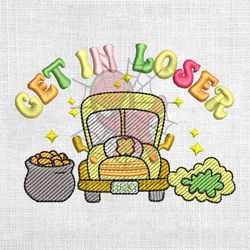 get in loser machine embroidery design