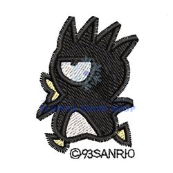 badtz maru penguin side view embroidery png