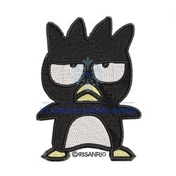 sanrio badtz maru penguin embroidery png