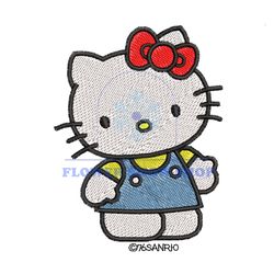 sanrio cat hello kitty embroidery png