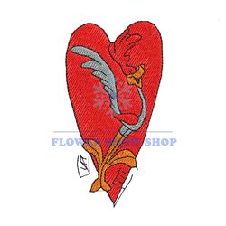 love road runner embroidery