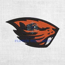 oregon state beavers ncaa football logo embroidery design