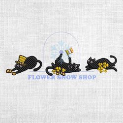 luck cat machine embroidery design