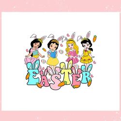 cute disney princess easter bunny ,trending, mothers day svg, fathers day svg, bluey svg, mom svg, dady svg.jpg