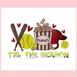 tis the season softball mama peanuts baseball ,trending, mothers day svg, fathers day svg, bluey svg, mom svg, dady svg.