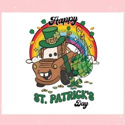 pixar cars tow mater happy st patricks day ,trending, mothers day svg, fathers day svg, bluey svg, mom svg, dady svg.jpg