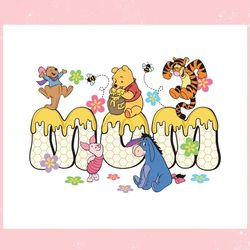 mom honey bear winnie the pooh friends ,trending, mothers day svg, fathers day svg, bluey svg, mom svg, dady svg.jpg