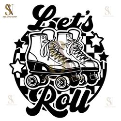 Retro Roller Skates svg png, Roller skating svg png, Retro roller skate SVG files for Cricut, CNC and Silhouette. Roller
