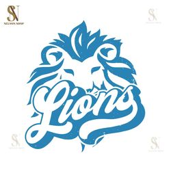detroit lions logo nfl football team svg,nfl, nfl svg, nfl football,super bowl svg, superbowl