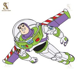buzz lightyear toy story 030 svg dxf eps pdf png, cricut, cutting file, vector, clipart