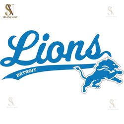 detroit lions cricut logo svg