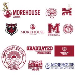 morehouse college hbcu svg bundle