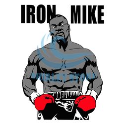 mike tyson svg iron mike clipart