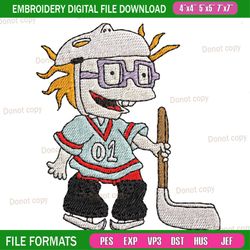 chuckie finster embroidery design