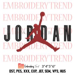 air jodan logo embroidery, michael jordan embroidery, basketball embroidery-dennis lowery