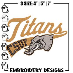 csuf alumni logo embroidery design, ncaa embroidery, sport embroidery, embroidery design ,logo sport embroidery..jpg