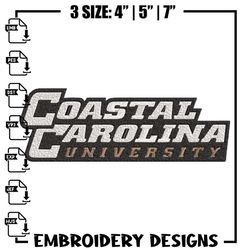 coastal carolina logo embroidery design, ncaa embroidery, sport embroidery, logo sport embroidery, embroidery design.jpg