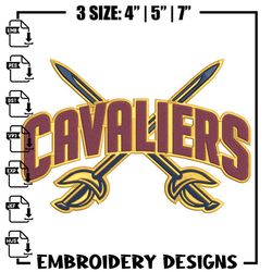 cleveland cavaliers logo embroidery design, nba embroidery,sport embroidery, embroidery design, logo sport embroidery..j