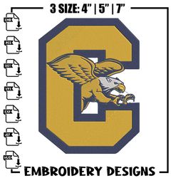 golden griffins logo embroidery design, ncaa embroidery, sport embroidery, logo sport embroidery, embroidery design.jpg
