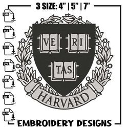 harvard university logo embroidery design, ncaa embroidery, sport embroidery, embroidery design, logo sport embroidery.j