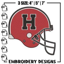 harvard crimson logos embroidery design, ncaa embroidery, sport embroidery,logo sport embroidery,embroidery design..jpg