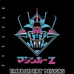 gundam logo embroidery design, gundam embroidery, embroidery file, anime embroidery, anime shirt, digital download.jpg