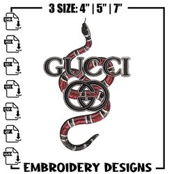 gucci snake embroidery design, gucci embroidery, brand embroidery, logo shirt, embroidery file, digital download.jpg