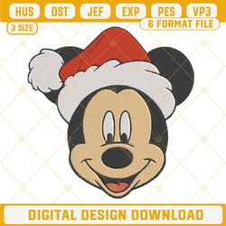 mickey santa hat christmas embroidery design file.png