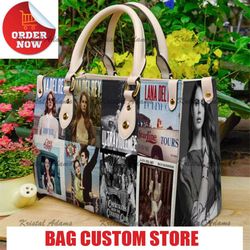 lana del rey music singer premium leather bag, lana del rey lovers han copy.jpg