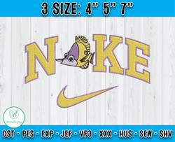 nike tad embroidery, nike disney embroidery, finding nemo embroidery