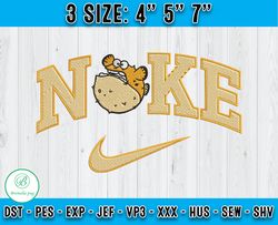 nike bloat embroidery, finding nemo embroidery, embroidery machine file