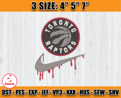 toronto raptors embroidery design, nba nba nike embroidery, machine design