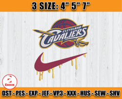 cleveland cavaliers embroidery design, nba nba nike embroidery, machine design