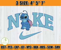 stitch disney embroidery design file, cartoon machine embroidery, stitch nike machine embroidery