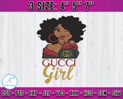 gucci girl embroideyry, gucci logo embroidery, embroidery applique