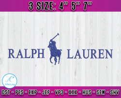 ralphlauren logo, logo fashion embroidery, embroidery design file