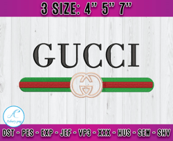 gucci logo embroidery, logo fashion embroidery, embroidery machine