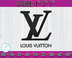 lv embroidery, logo fashion emboridery, embroidery machine