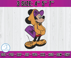 chanel mickey mouse embroidery, chanel logo embroidery, embroidery applique