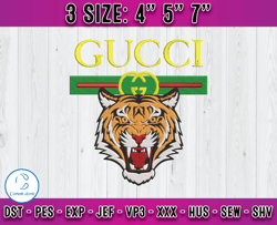 gucci embroidery, gucci tiger embroidery, machine embroidery applique design